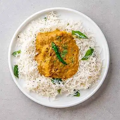 Kerala Fish Masala with Curry Leaf Rice